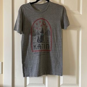 Katin wolf mountains surf skate heather tee shirt